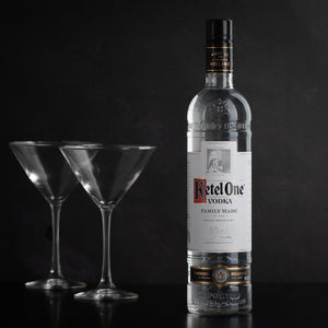 Ketel One Vodka Engraved Bottle for birthdays, anniversaries, or a special thank you.