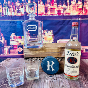 Tito's Vodka Gift Set by Elevated Spirit Shop. Shop alcohol and liquor gift baskets and sets for birthdays, holidays, and more.