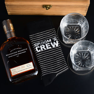 Woodford Whiskey Groomsmen Proposal Gift Box Set