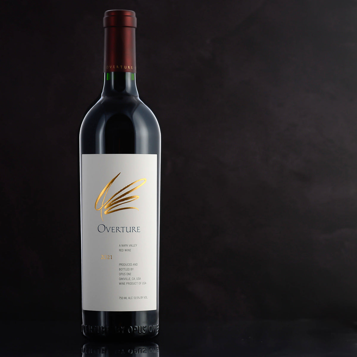 Fine Wine for Corporate Gifting – Overture by Opus One Engraved Wine Bottle