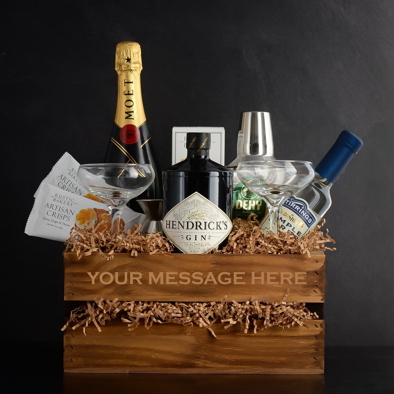 Liquor Gift Basket Ideas by Elevated Spirit Shop