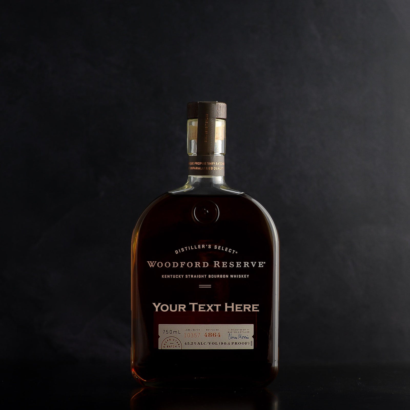 Engraved Whiskey Bottles