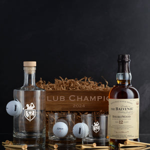 Custom Whiskey Golf Tournament Gift Set