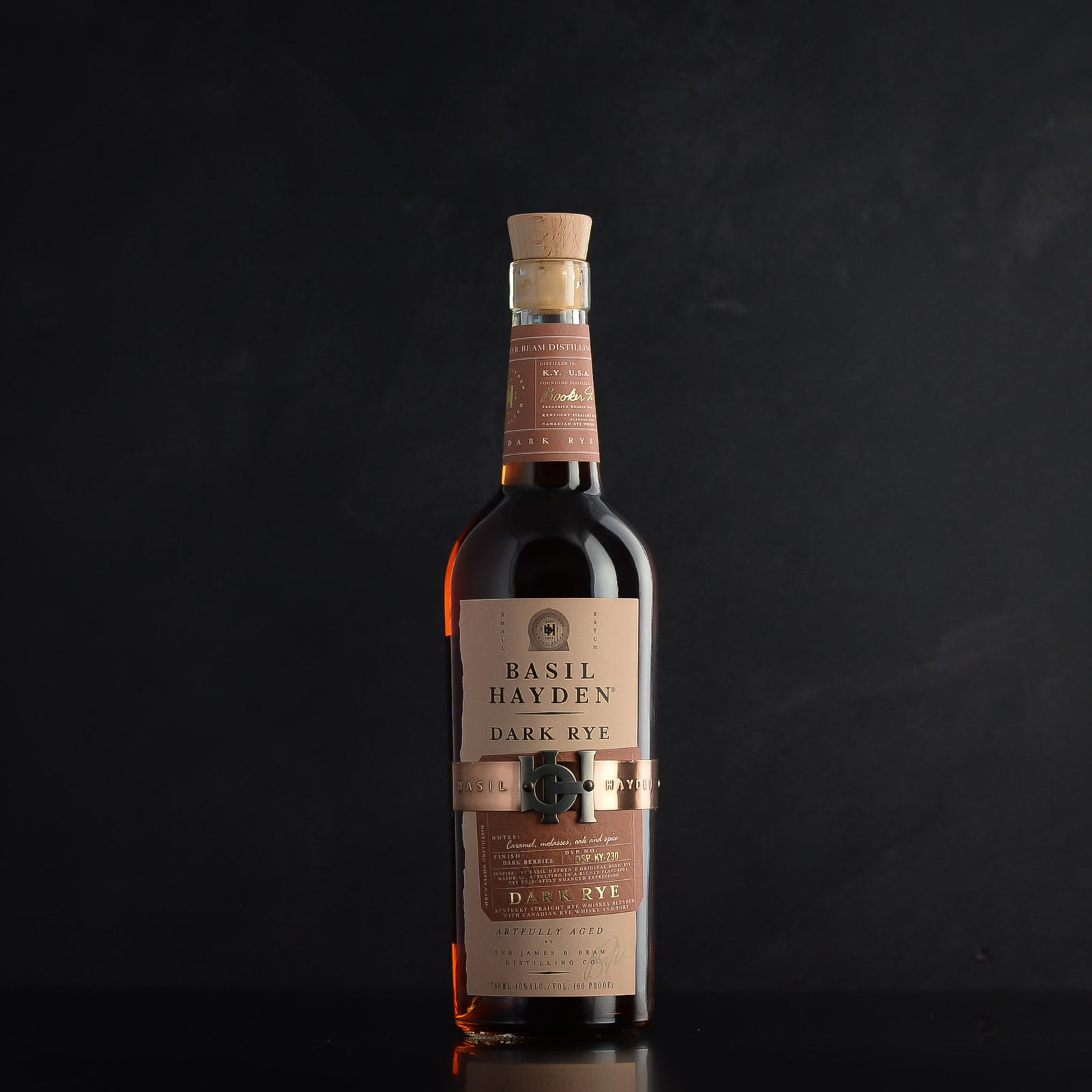 Personalized Basil Hayden Bourbon Gift Bottle for bourbon whiskey lovers - bottle engraving