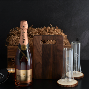 Birthday Champagne Gift Basket by Elevated Spirit Shop