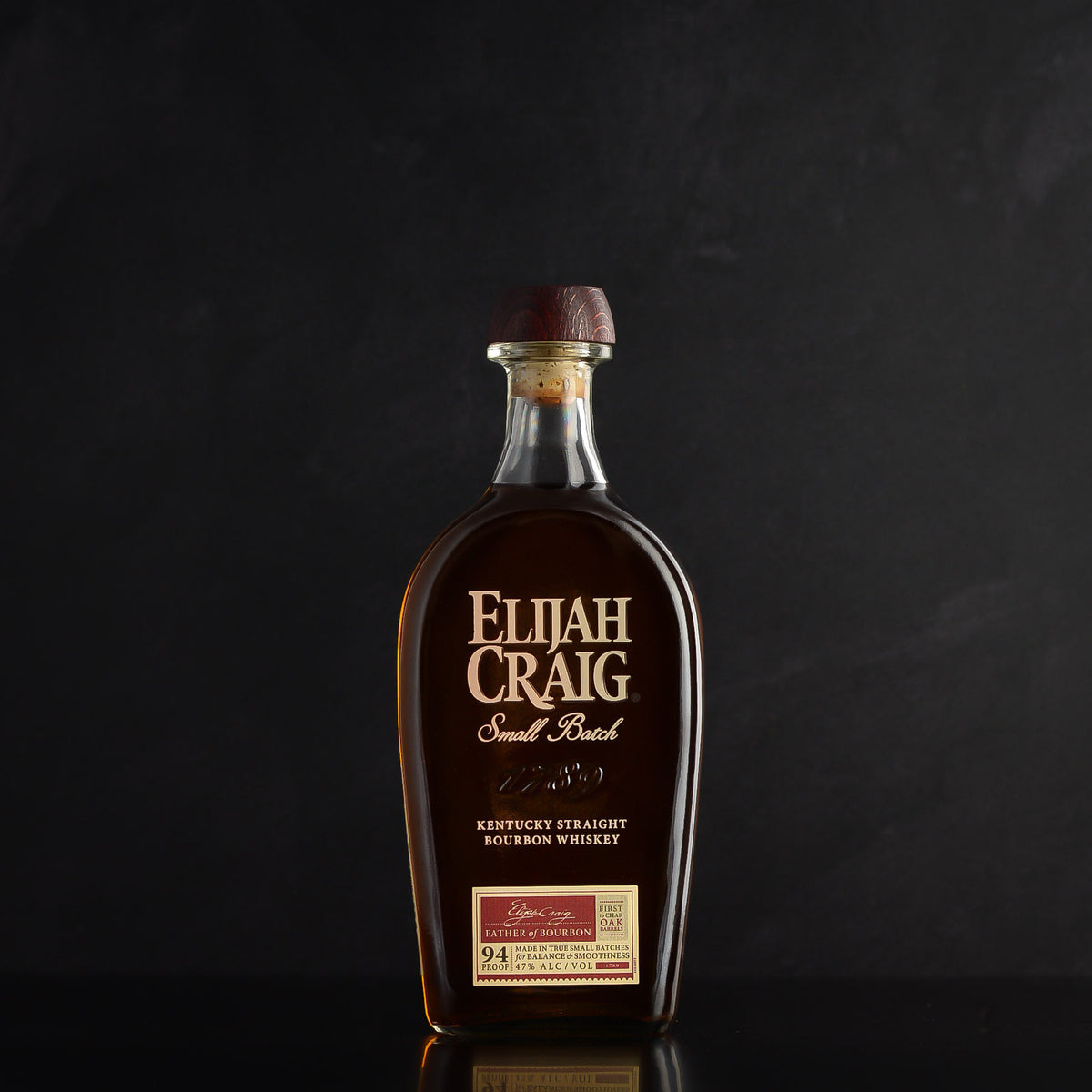 Elijah Craig Bourbon Whiskey Engraved Bottle for whiskey lovers