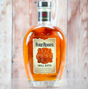 Four Roses Whiskey engraved with your design. Engraving options listed.