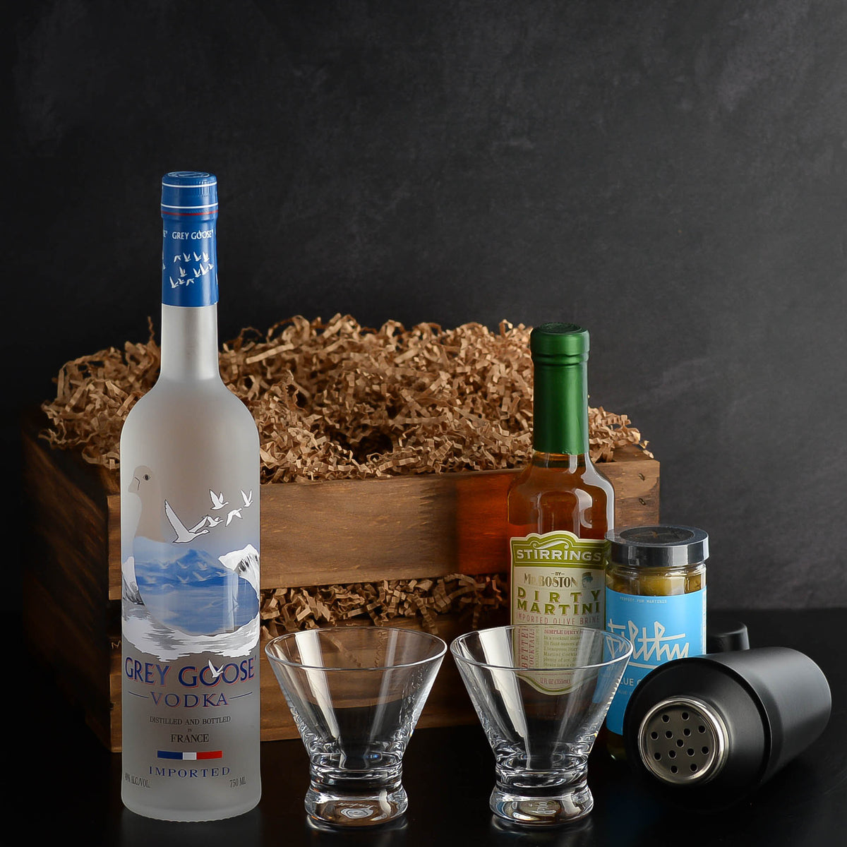 Grey Goose Vodka Martini Gift Set