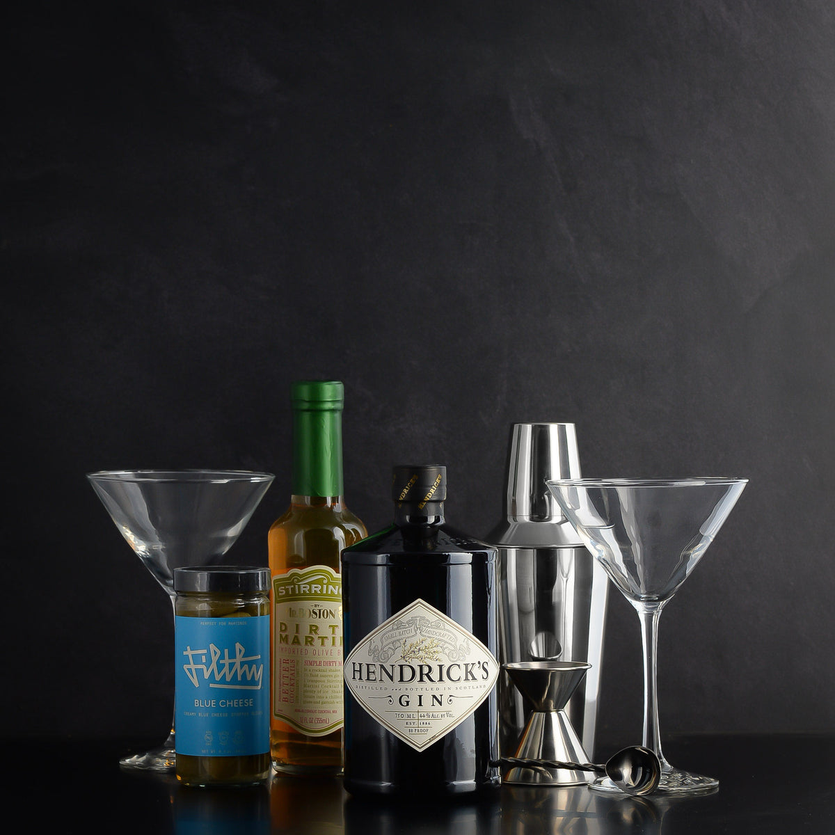 Hendrick's Gin Martini Gift Set for real estate closing, thank you, and birthdays