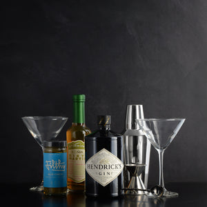 Hendrick's Gin Martini Gift Set by Elevated Spirit Shop. Shop Alcohol and Liquor Gift Baskets.