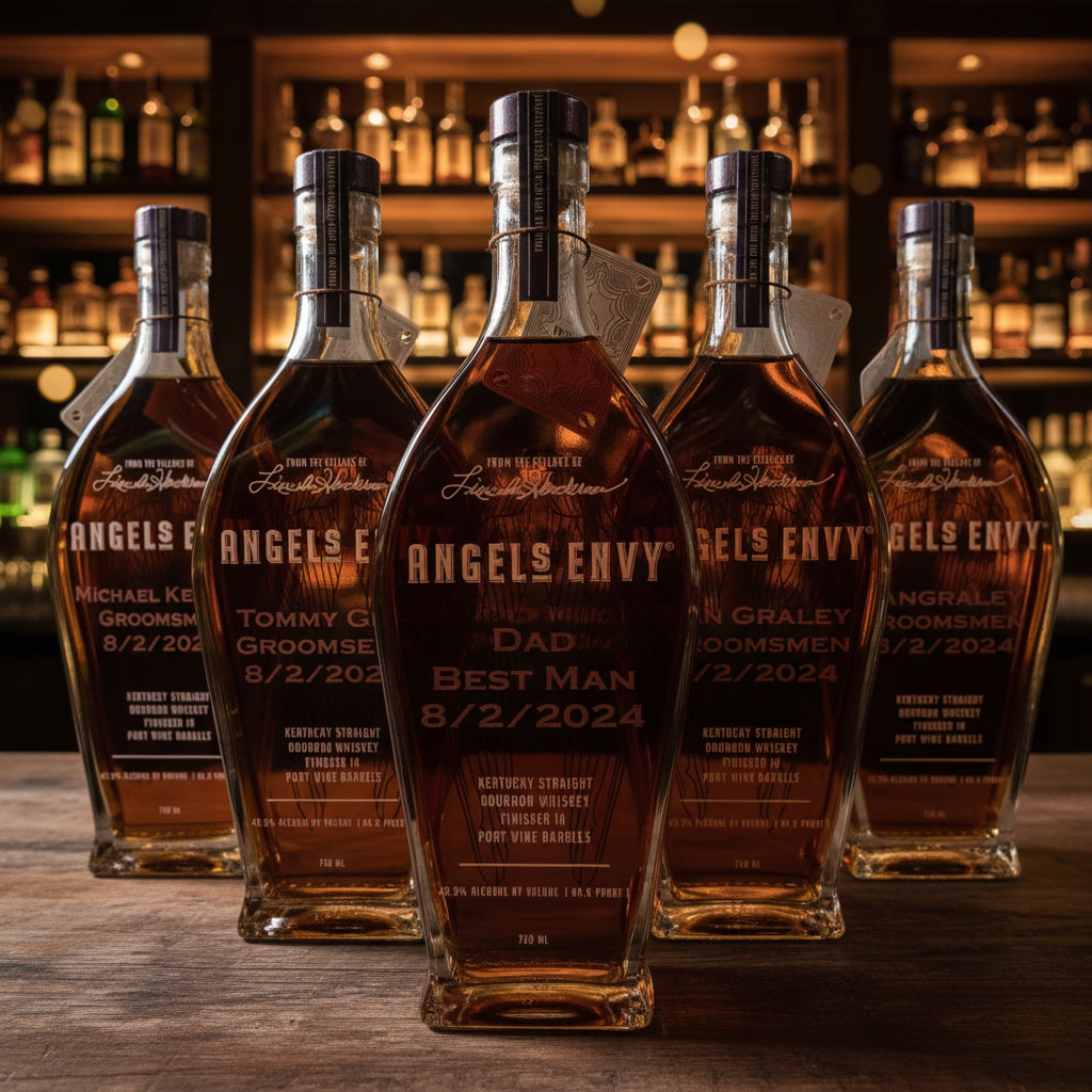Angels Envy With Free Personalization Groomsmen