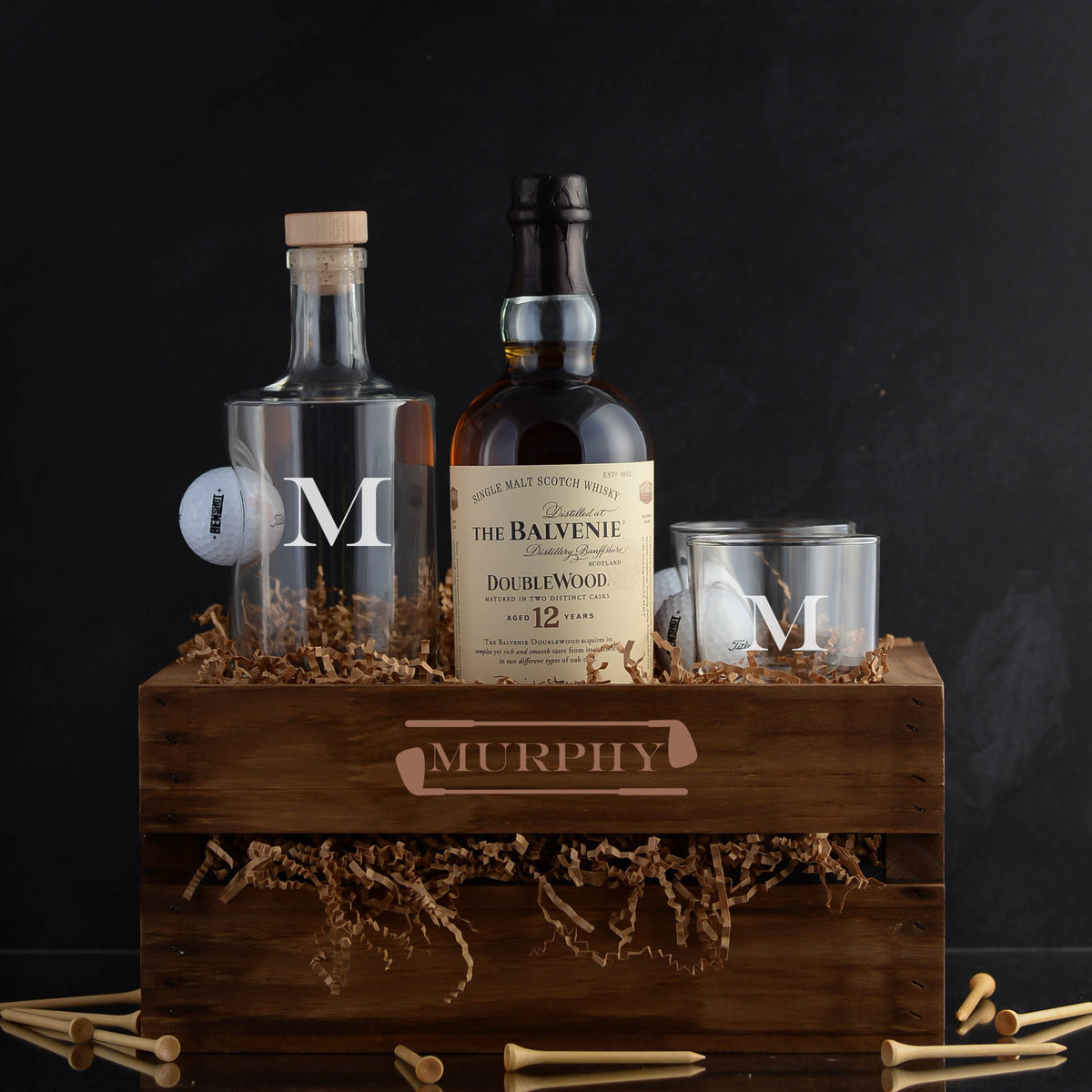 Scotch Whisky Golf Gift Set