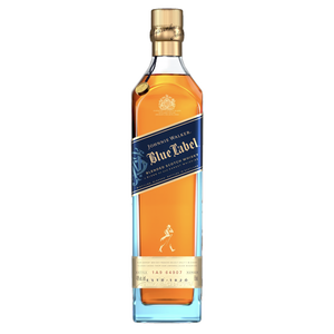Engraved Johnnie Walker Blue Label Scotch Whisky Bottle