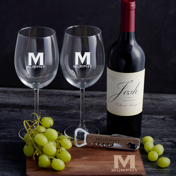 Josh Wine Gift Set: Personalized Wine Gifts