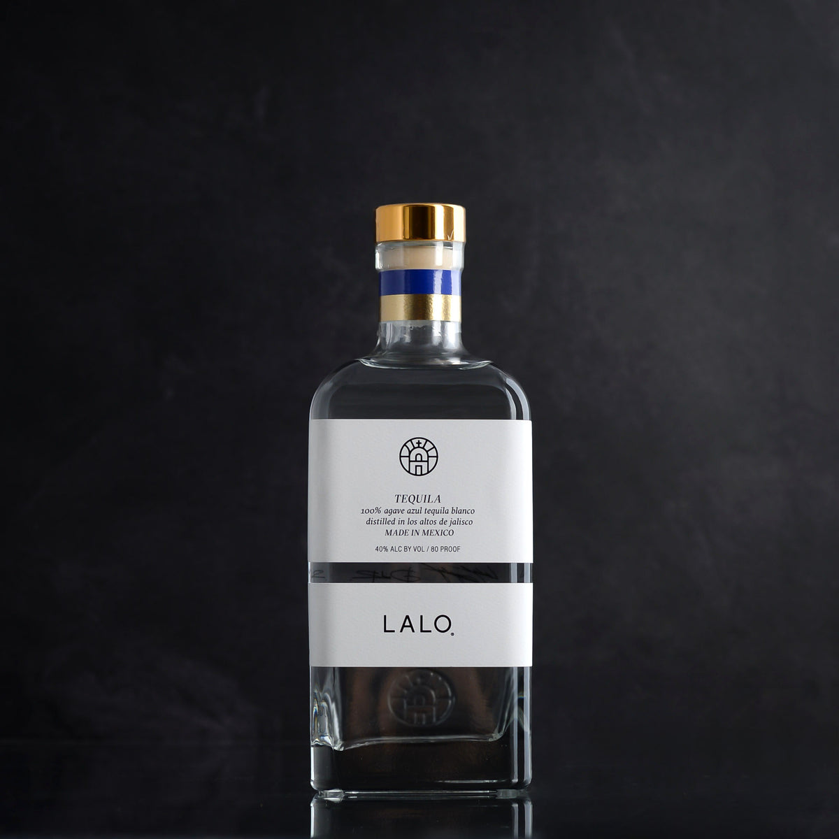 LALO Tequila Blanco Engraved Gift Bottle for tequila lovers
