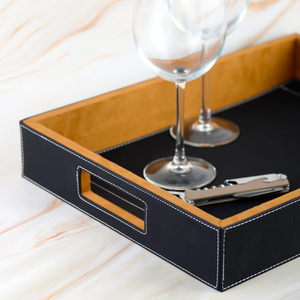 Luxury Wine Gift Set with glasses for corporate wine gifts, birthdays, house warming, anniversary, thank-you, fine wine lovers - personalized and delivered