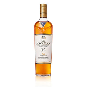 The Macallan Double Cask Single Malt Whisky engraved bottle by Elevated Spirit Shop