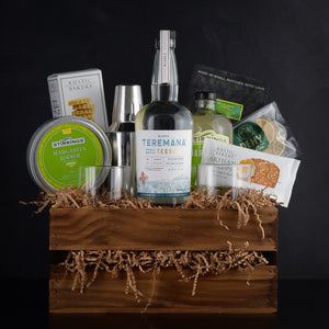 Margarita Gift Set with Teremana Tequila; tequila margarita gift basket