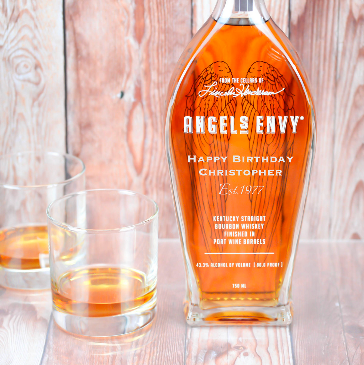 Angel's Envy Kentucky Straight Bourbon Whiskey Birthday gift for whiskey lovers