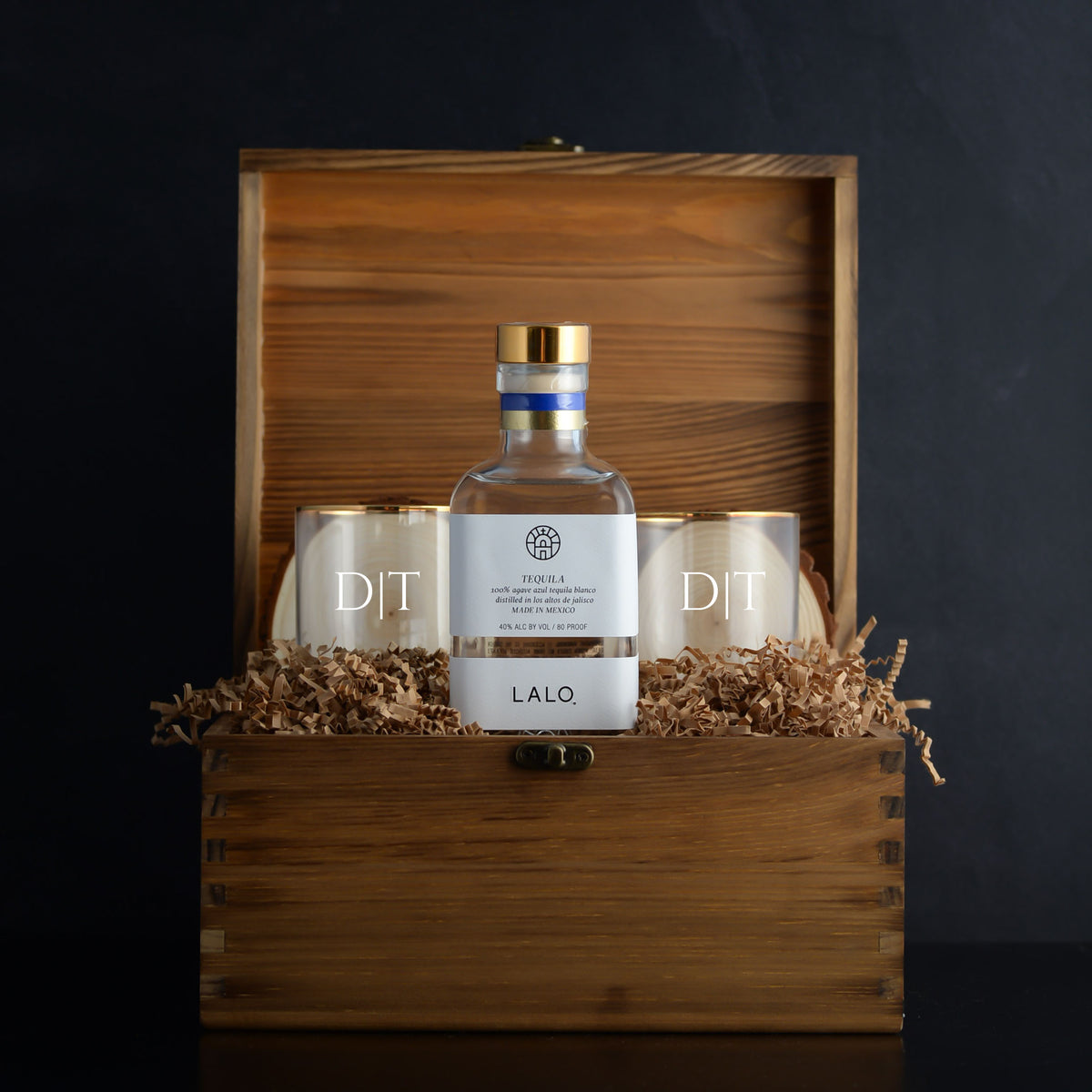 LALO Tequila Gift Box Set by Elevated Spirit Shop - Corporate Liquor Gifts, birthdays gifts, thank-you gifts, bulk liquor gifts