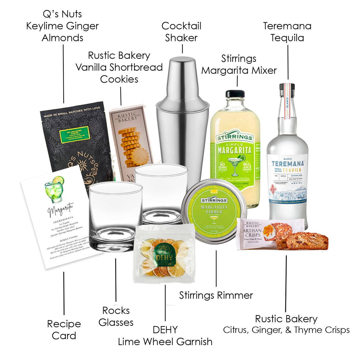 Tequila Margarita Gift Set