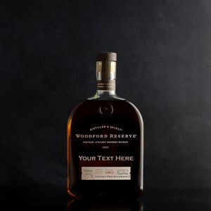 Woodford Reserve Kentucky Straight Bourbon Whiskey Engraved Gift