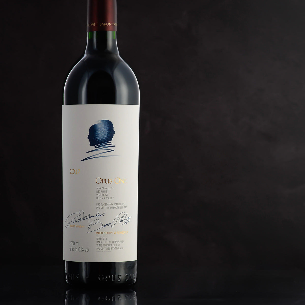 Personalized Opus One Red Wine Bottle Gift for Weddings, Birthdays, Closings, Corporate and executive gifts